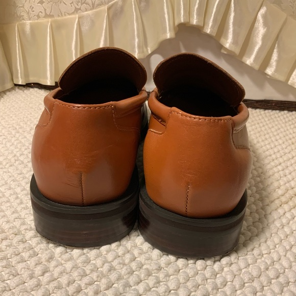 AEROSOLES PERCY MENS LEATHER LOAFERS - Picture 4 of 15